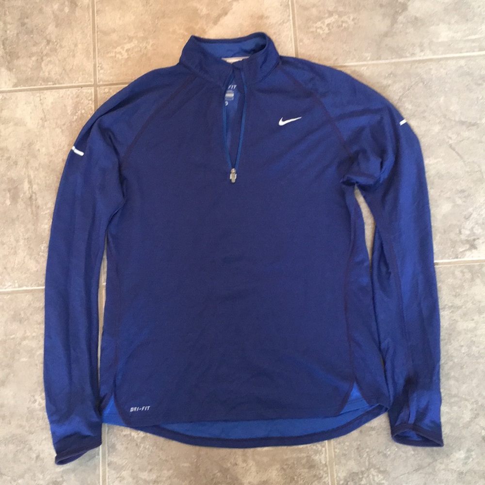 Women’s Nike running 3/4 zip pullover